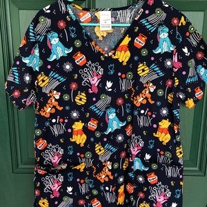 Winnie the Pooh Scrub Top